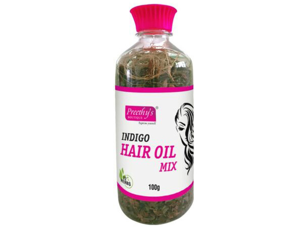 Hair oil mix Enriched with Indigo leaves